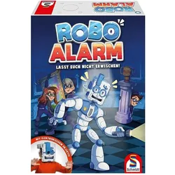 Schmidt Spiele Schmidt Robo Alarm Kinderspiel mit Objektiv (Deutsch, 3 - 9 Spieler)