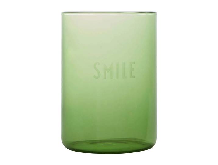 Design Letters Verre favori Design Letters 35 cl Smile-green