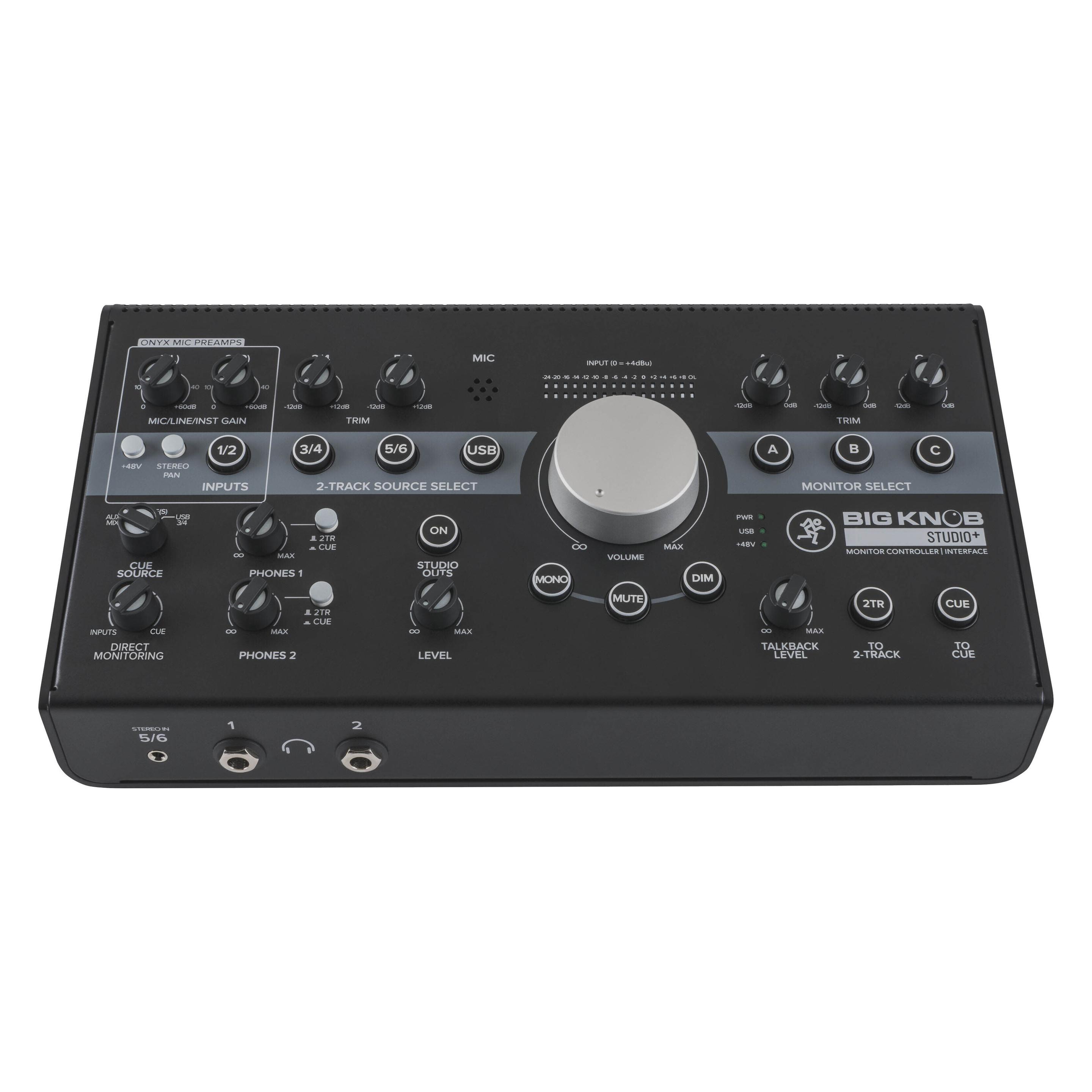 Mackie Big Knob Studio+ (Studio- und Livemixer) (Mackie Big Knob Studio+)