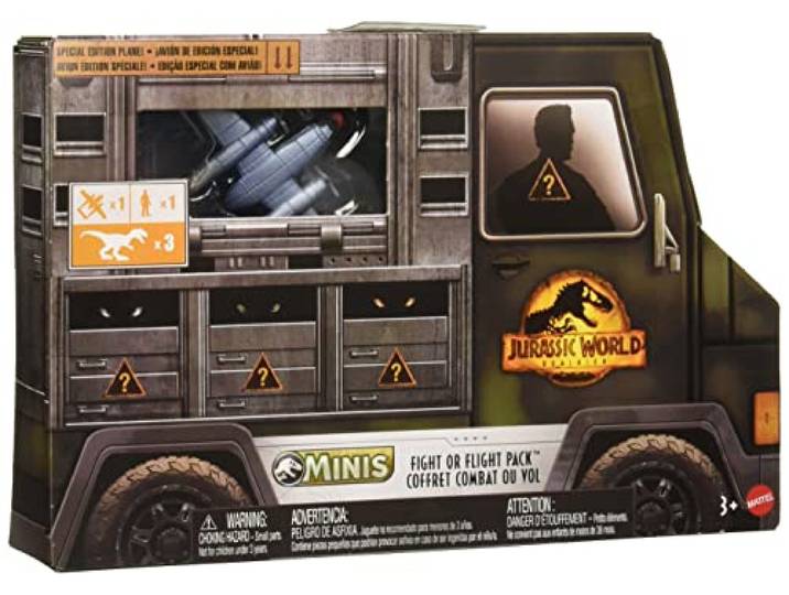 Jurassic World: Dominion Minis Fight of Flight Pack Figuren