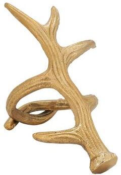 Saro Lifestyle Antler Design Napkin Rings (Set of 4)