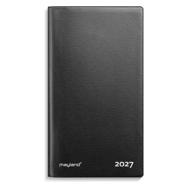 Mayla Pharma Index Planner mnedskalender sort vinyl 2027 (27090000)