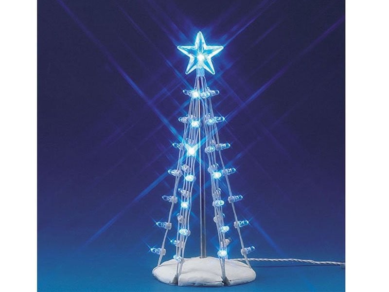 LEMAX Kerstfiguur Lighted Silhouette Tree Blauw