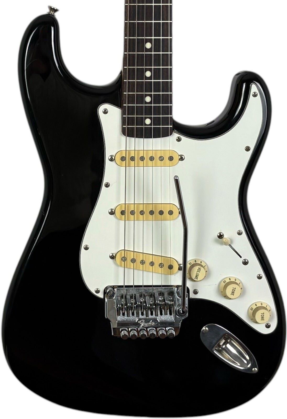 Squier by Fender Japan ST-362N Stratocaster 1984-1987   schwarz - Refurbished
