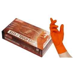 NITRAS® Einmalhandschuhe TOUGH GRIP N M orange