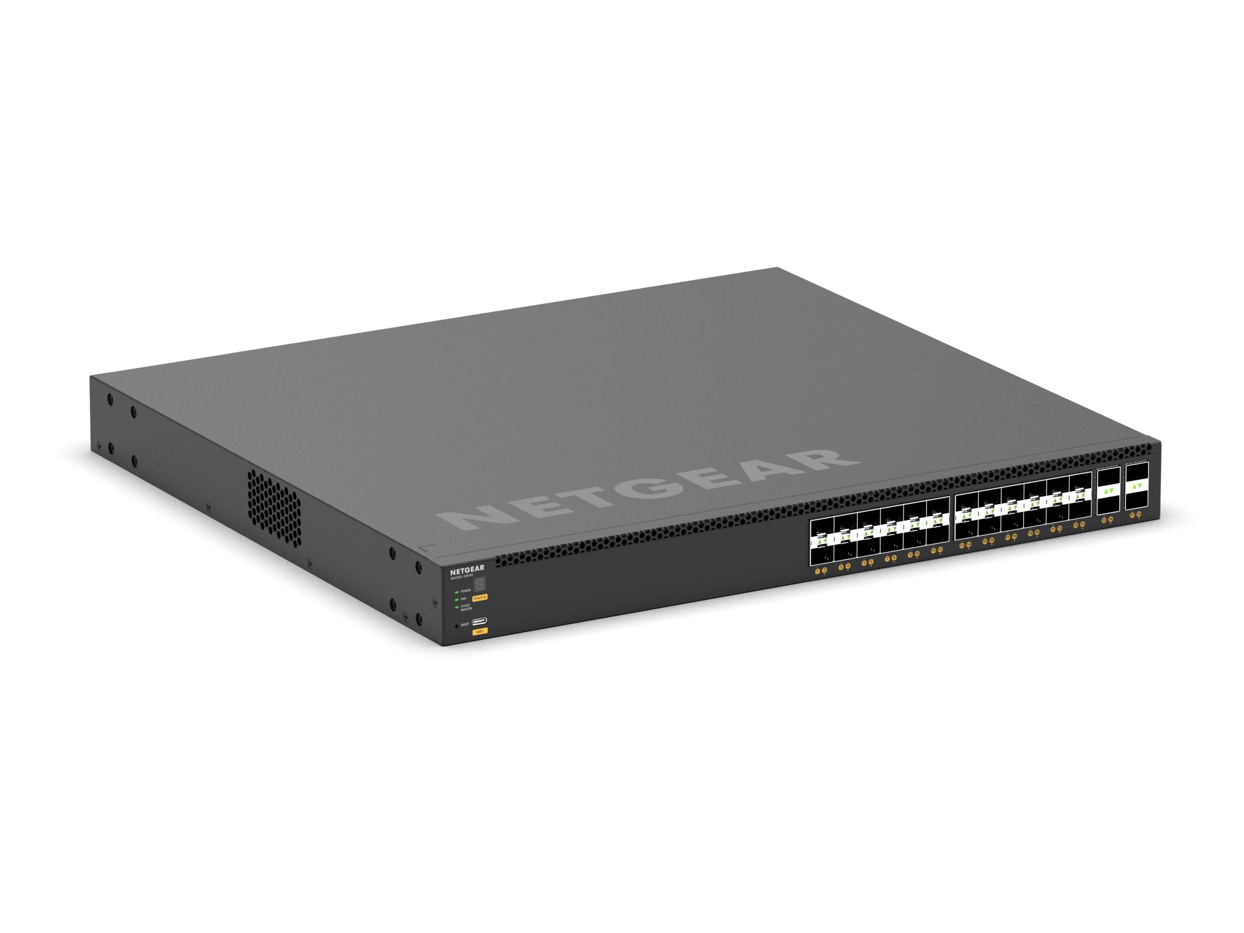 NETGEAR M4350-24F4V (XSM4328FV)-24xSFP+ and 4xSFP28 25G Managed Switch