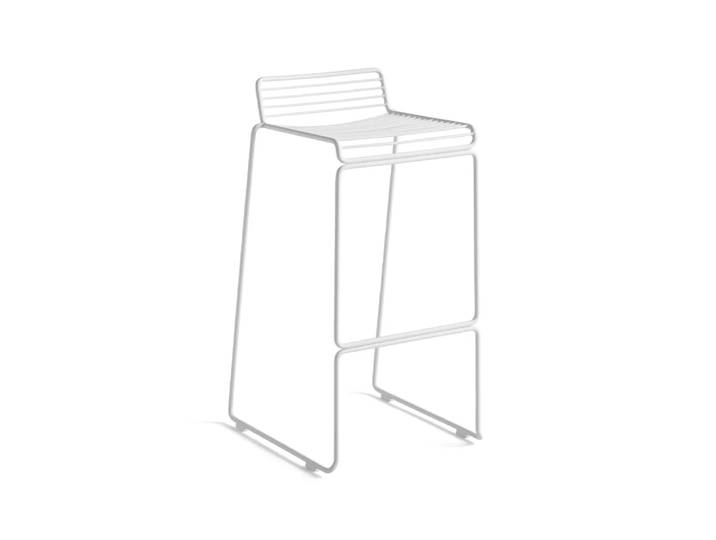 HAY Chaise de bar Hee High barstol 75 cm White
