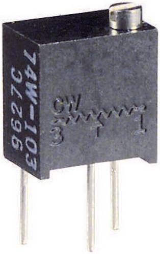 Vishay T63YB102KT20 T63YB102KT20 Spindeltrimmer 12-Gang linear 0.25W 1kΩ 4320°