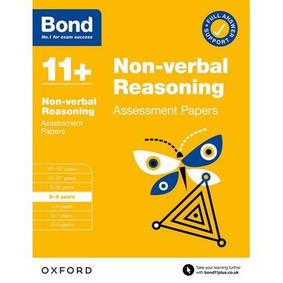Bond 11+ Non-verbal Reasoning Assessment Papers 8-9 years (for GL Assessment & other 11 plus exams), Taschenbuch von Andrew Baines, Oxford University