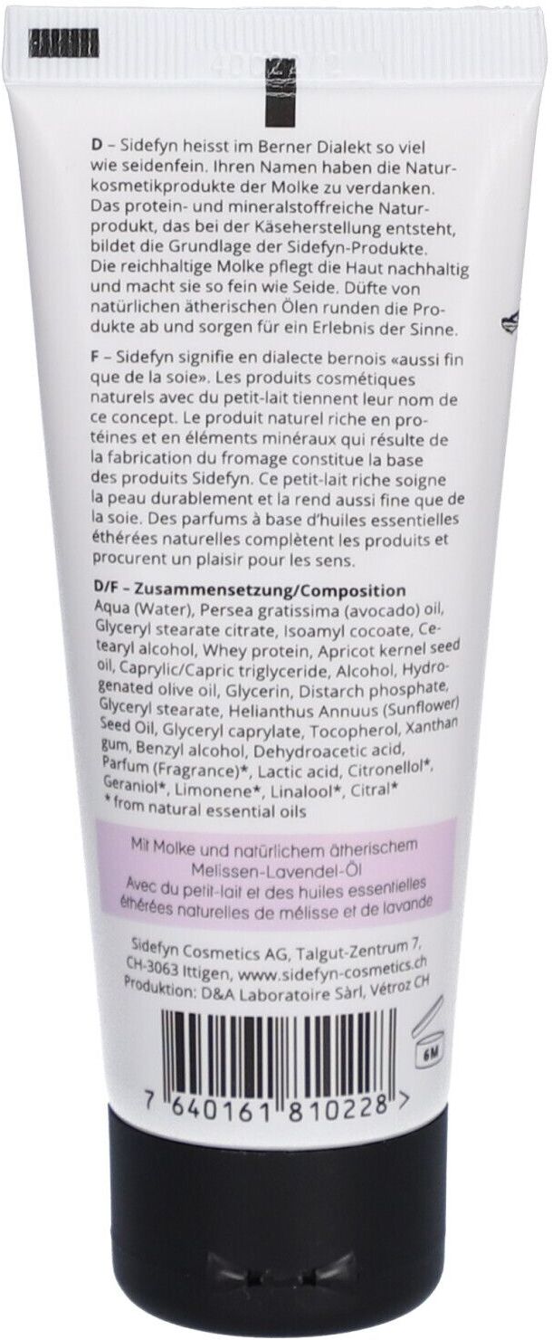 Sidefyn Handcreme beruhigende Blumenwiese 75 ml Creme