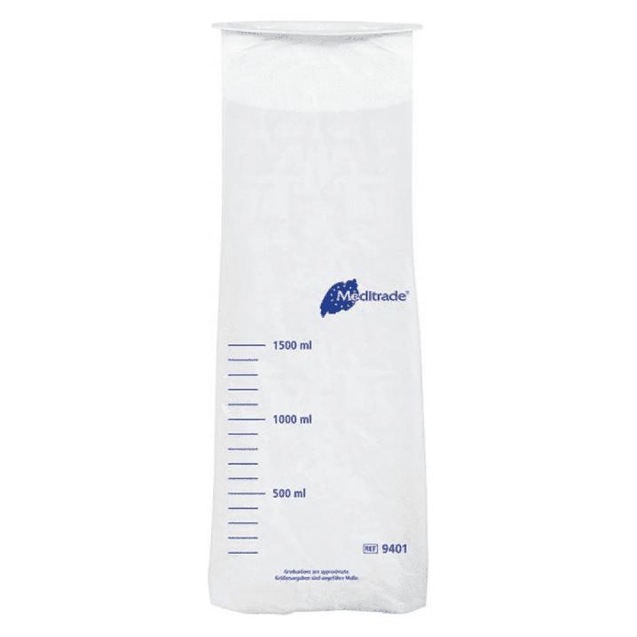 Meditrade 25 Spuckbeutel aus Papier im Spender (Erste Hilfe Set Zubehör) (9401)