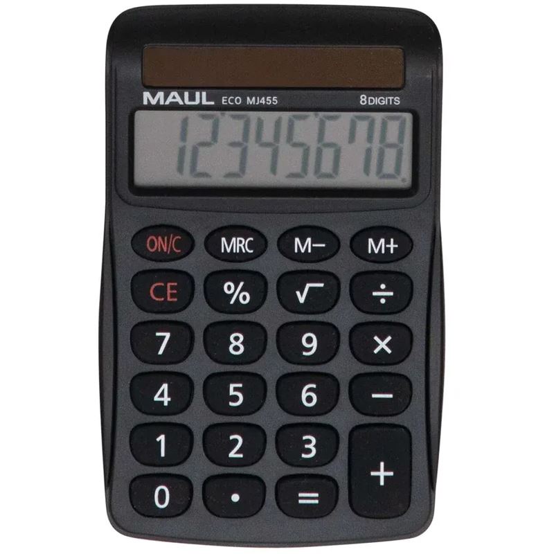 MAUL ECO MJ 455 Tischrechner schwarz