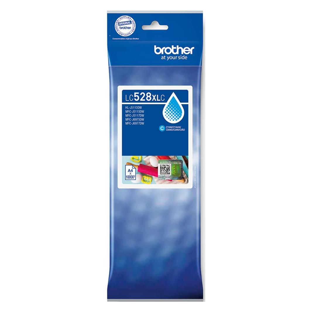 Brother Lc528xlc Cyan Ink Cartridge (C) (LC528XLC)