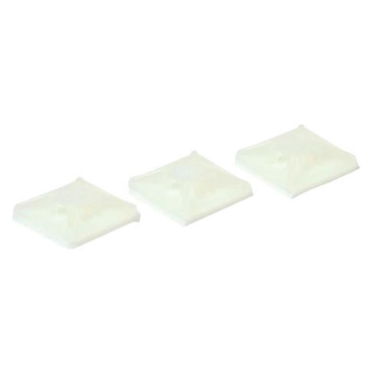 ACT Cable tie mount adhesive, maximium width 4.60 mm. Max. width: 4,60 mm Mounting pads max 4.6mm (Befestigungsschlaufen, 100 Stk.) (CT1260)