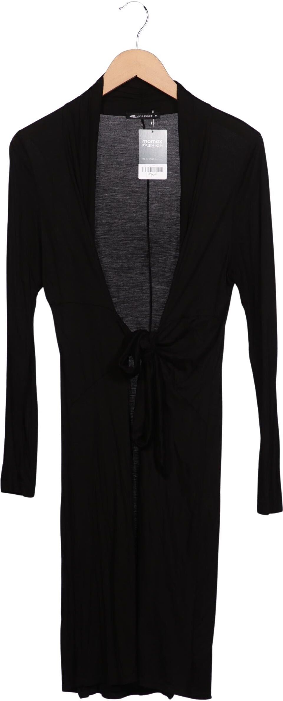Expresso Damen Strickjacke, Schwarz, Gr. M, Viskose - Second Hand
