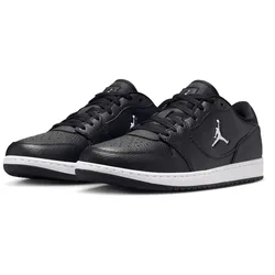 NIKE Jordan Access Court Low Sneaker Herren 001 - black/white 40