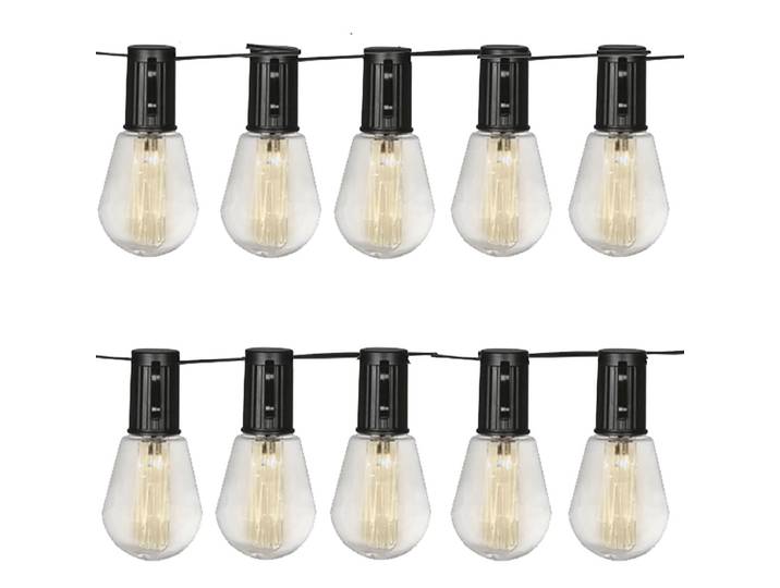 LUXFORM LED-Lichterkette Luxform Solar Alicante , transparent, Flammen 1 Stk., Gesamtlänge 3,5m, Lichterketten, LED-Lichterkette, Solarenergie, IP44, LED-Lichterkette