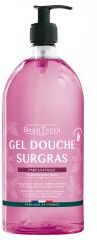 BeauTerra Gel Douche Surgras Figue d' 1 Litre - Flacon-Pompe 1000 ml