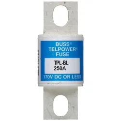 Eaton TPL-BK Sicherungseinsatz, Telekomm., 225 A, DC 170 V, 25 x 68 mm, UR, Schraubverbindung TELPOWER FUSE TPL-BK TPLBK  - 5 Stück