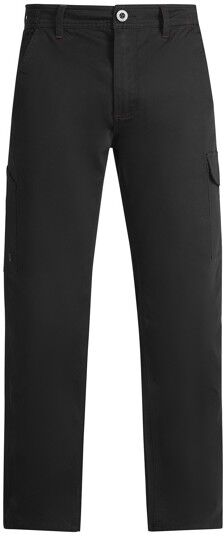 Pantalon de travail avec logo 300 g/m² en coton Fonta noir 40