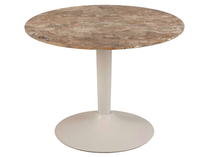 Couchtisch ACTONA GROUP Kaffeetisch, Beistelltisch , braun (braun, grau, braun), B:60cm H:45cm T:60cm, Tische, Couchtisch, Tisch braun, polierte Keramiktischplatte
