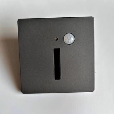 Inspired Finds Smart Motion Sensor LED Stair & Wall Light For Home Illumination black Slot Sensor (alt) 0.6w warm White (2700 3500k)