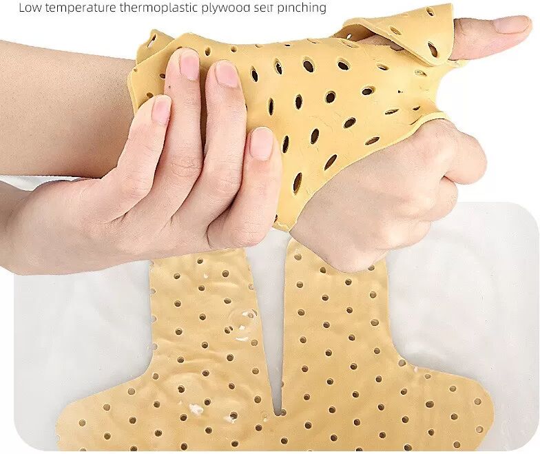 INF Daumenformende Schiene: Polymer-Daumenstützbandage zur Fixierung der Sehnenscheide
