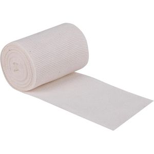 Söhngen Kompressionsbinden Universal-Binde, Kurzzug, dauerelastisch, weiß, wiederverwendbar, 6 cm x 5 m