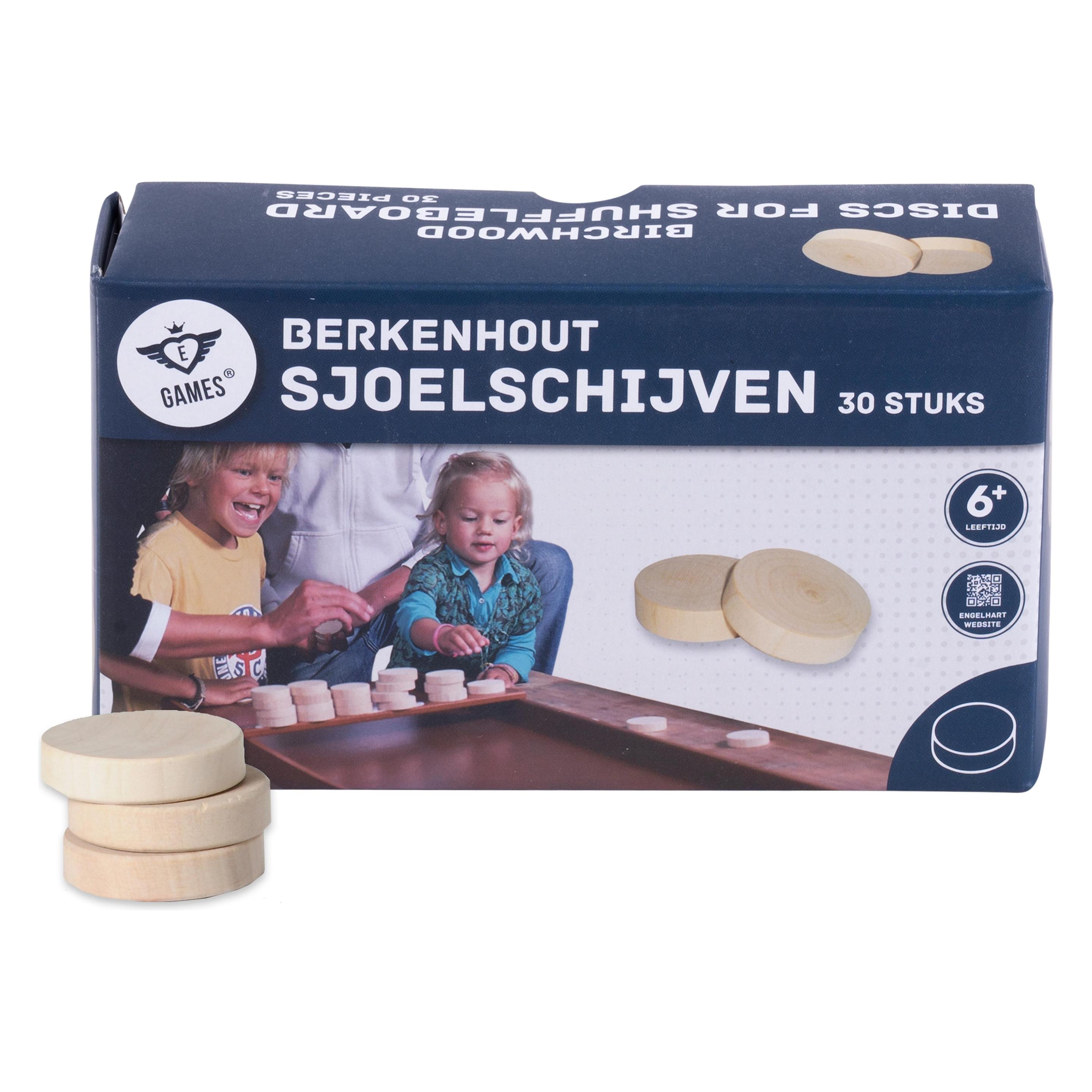 Longfield Set gosse Jakkolo-Scheiben, konkav gedreht - Birkenholz (340654)