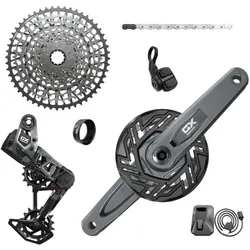 SRAM GX Eagle Transmission E-Bike Gruppe | Bosch 36 Zähne 165 mm