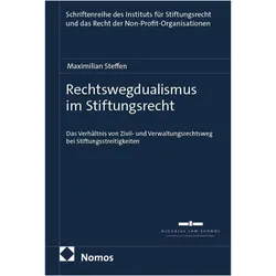 Rechtswegdualismus im Stiftungsrecht, Fachbücher von Maximilian Steffen