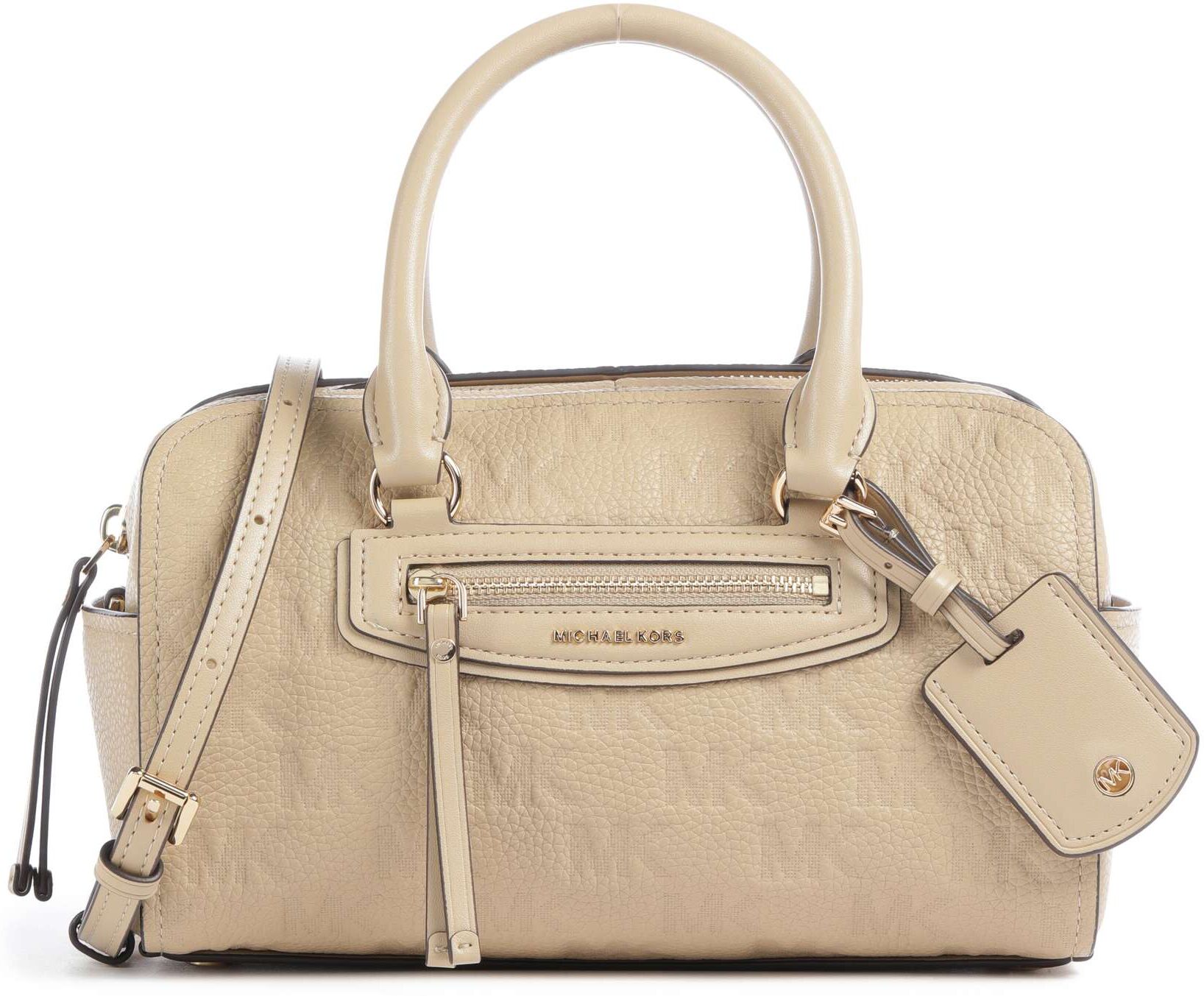 Michael Kors Jet Set Travel XS Handtasche aus Leder, beige