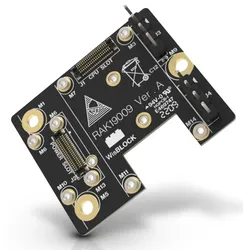 RAK Wireless RAK19009, WisBlock Mini Base Board, Power Slot, 2x Sensor-Slots, UART, I2C, 750 mA