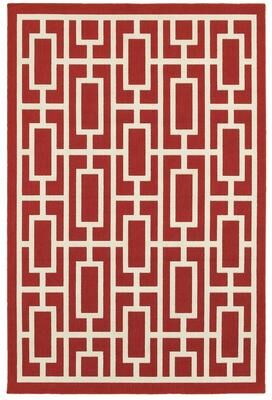Style Haven Martinique Geometric Lattice Indoor Outdoor Area Rug