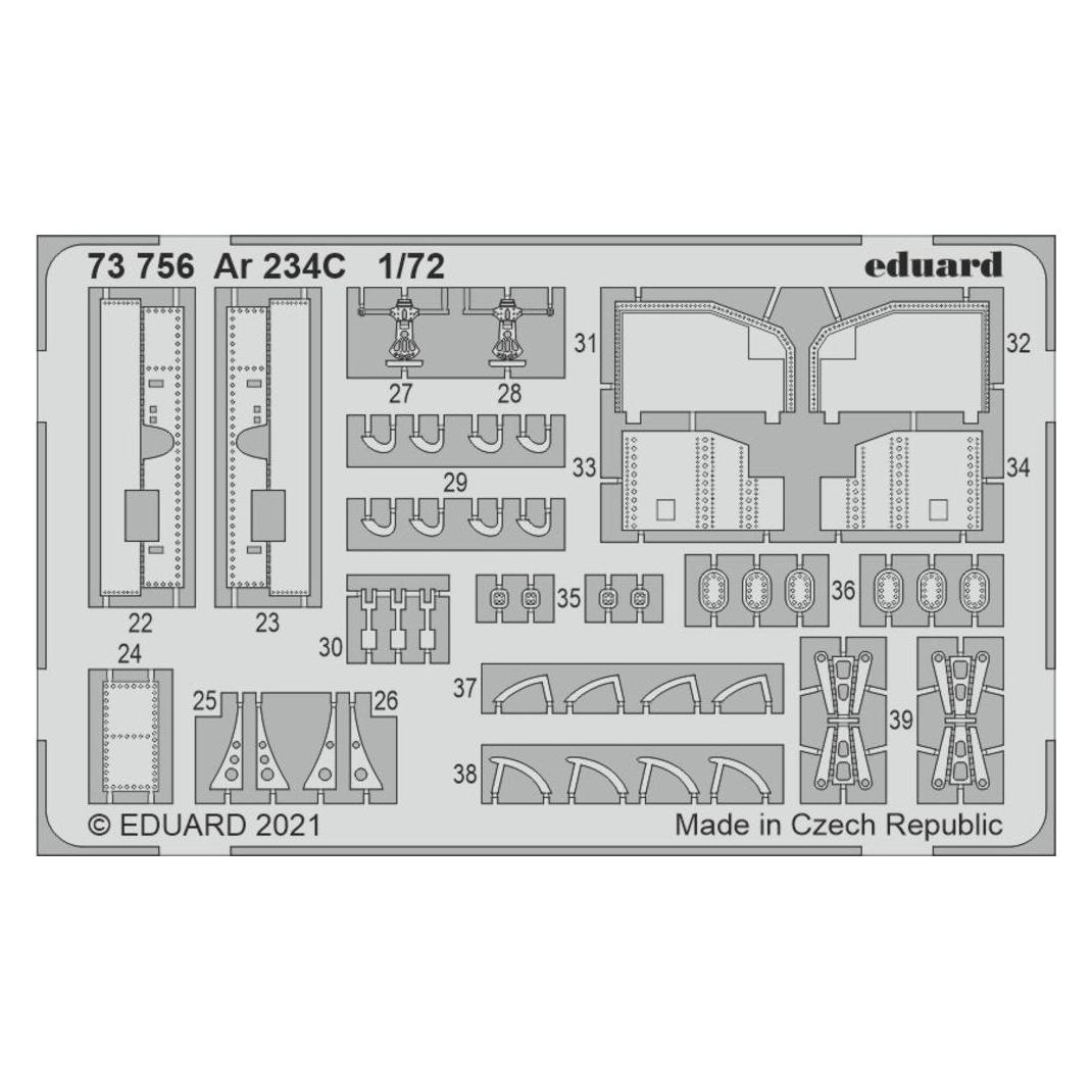 Eduard Ar 234C, for HOBBY 2000 / DRAGON (73756)