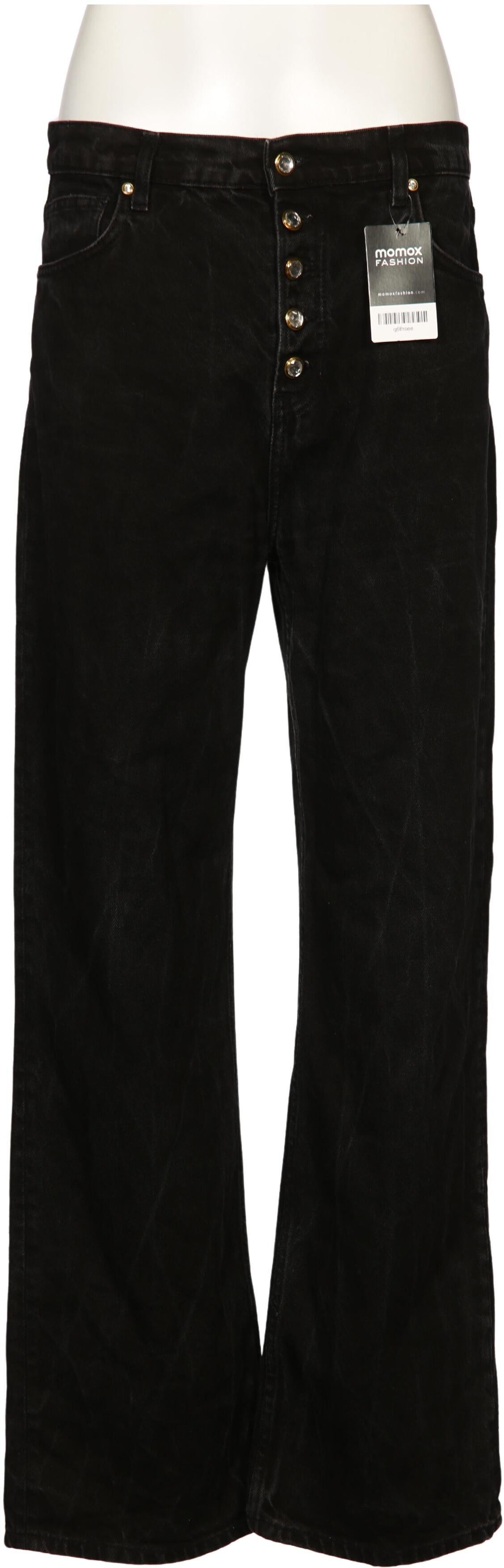 Reformation Damen Jeans, Schwarz, Gr. W31, Baumwolle / Lyocell - Second Hand