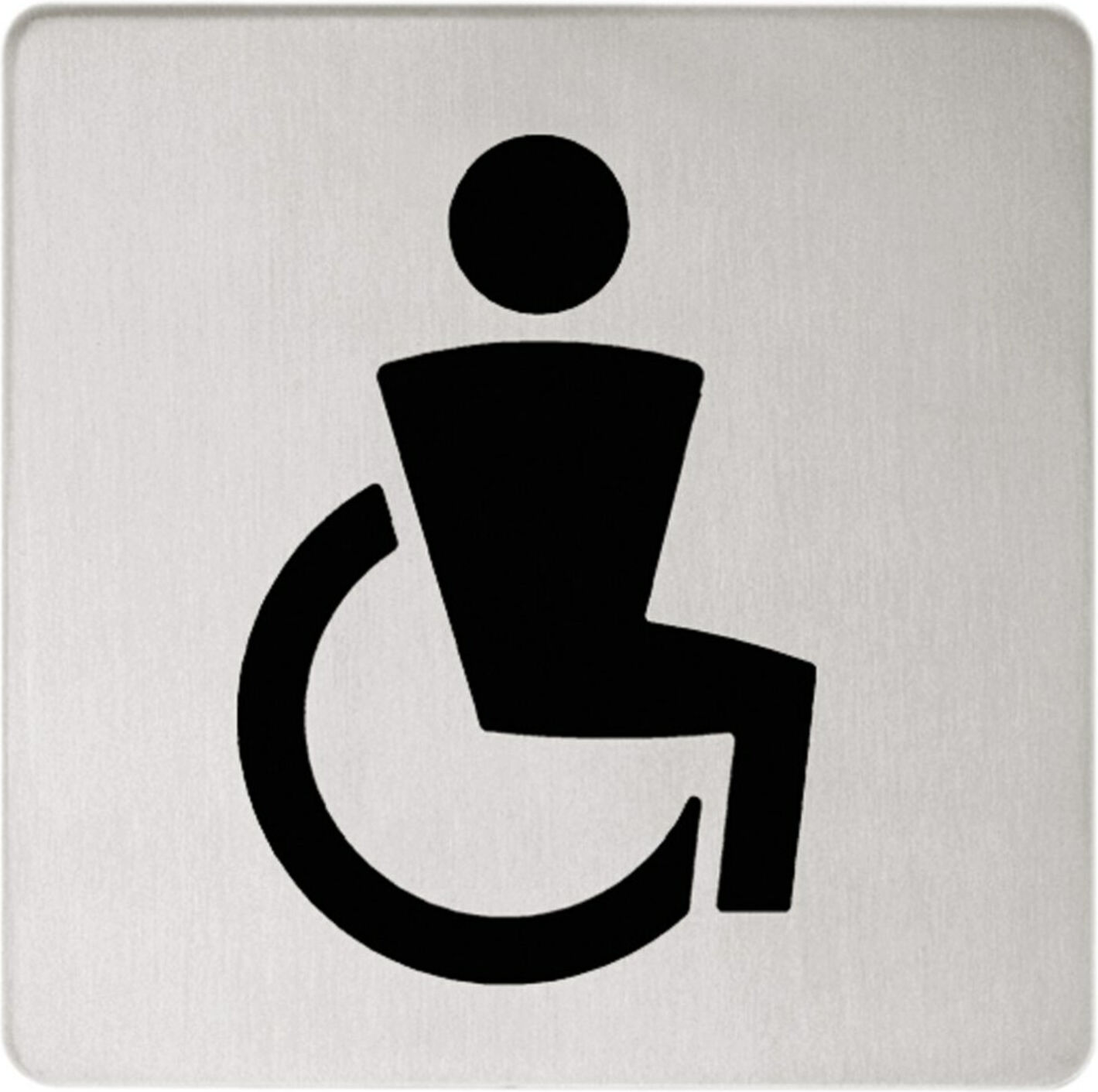 Keuco Türschild Plan Symbol barrierefrei, verchromt (14968010000)