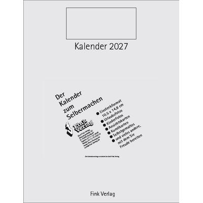 Kalender zum Selbermachen 2027