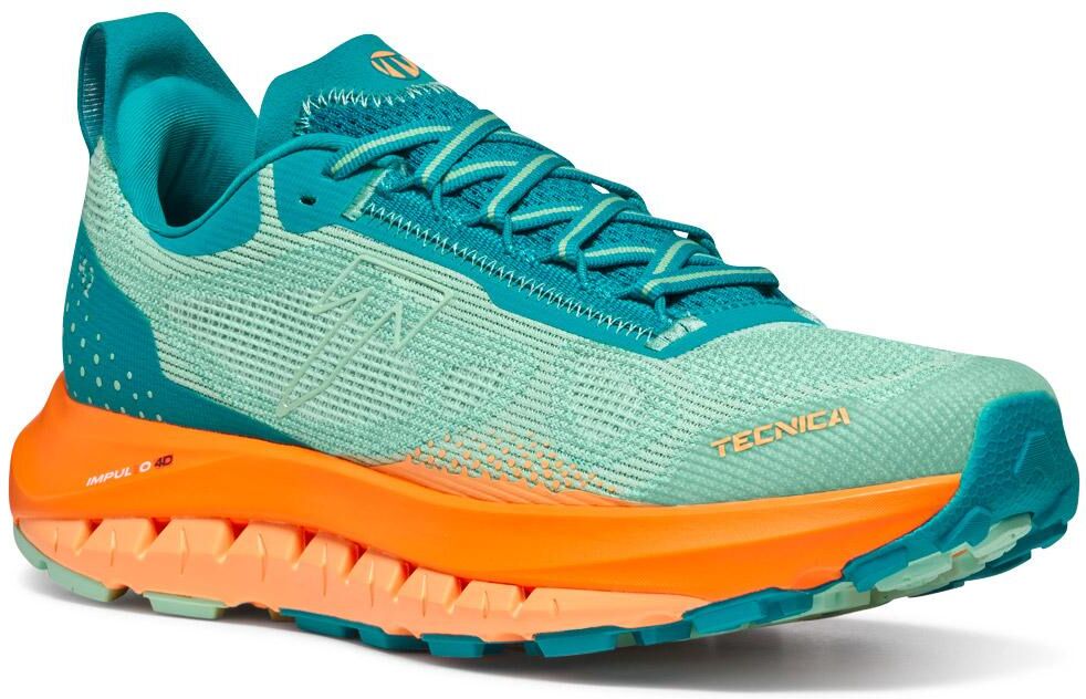 Tecnica  - Pyrox Hybrid Ws Orange Aqua Green - 7 - Chaussures Gravel Running