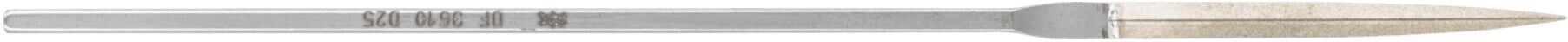 PFERD TOOLS Diamant-Hemmungsfeile Barett 140mm D25 (fein) für kl. Geometrien harter Werkstoffe (15310143)