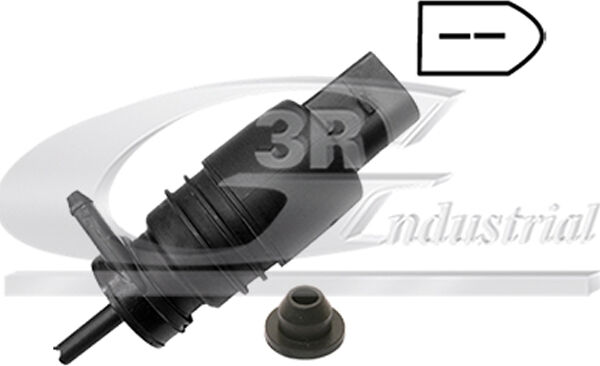 3rg Waschwasserpumpe, Scheibenreinigung 88109 Vorne Für Bmw Smart Mercedes Skoda Seat