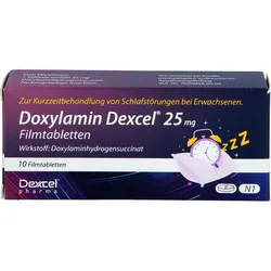 Doxylamin Dexcel 25 mg Filmtabletten 10 ST