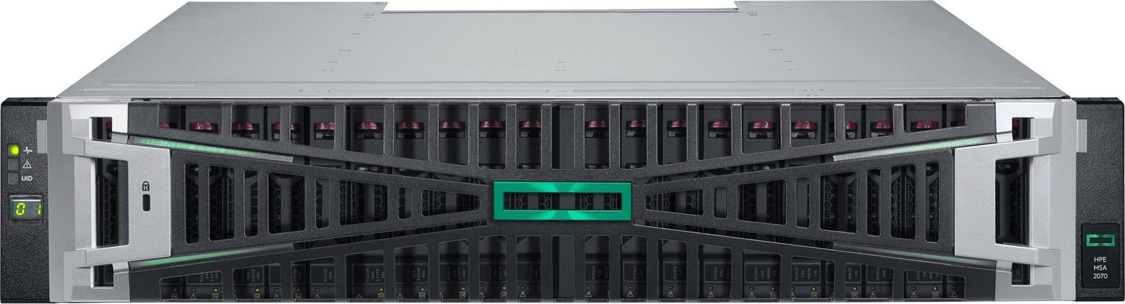 HPE Modulaire Smart Array 2070 16Gb Fibre Channel SFF opslag Smart Choice model
