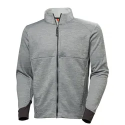 Funktionsjacke "TECH MIDLAYER" - 3XL - grau-meliert