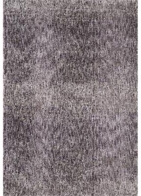 Domani Plush Mid-Century Casually Neutral Shag Area Rug