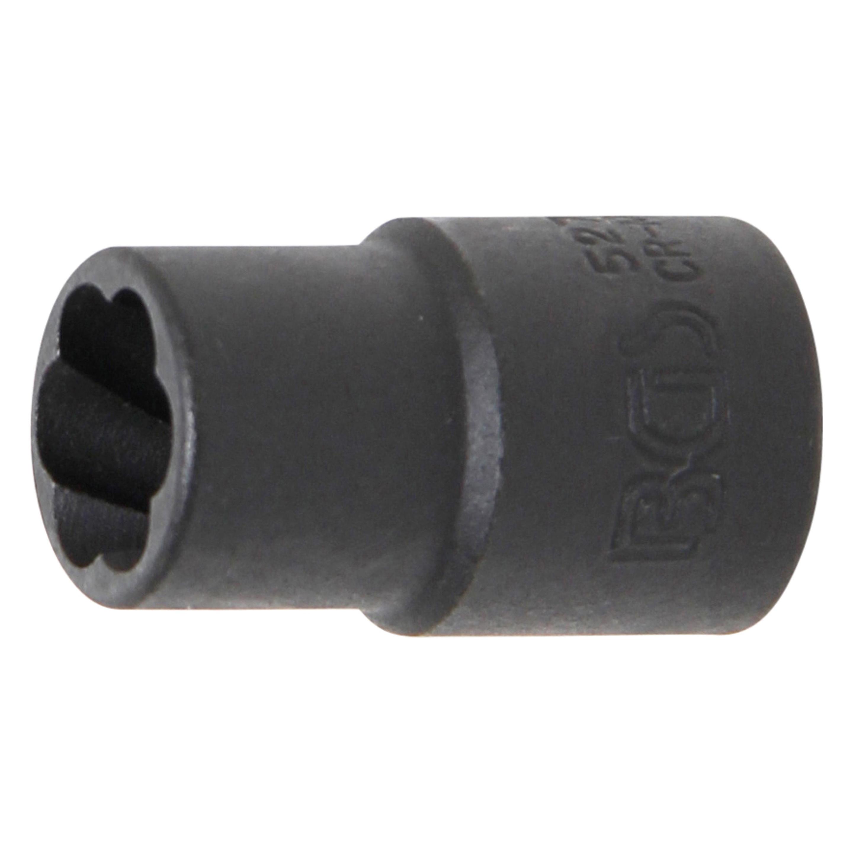 BGS Spiral-Profil-Steckschlüssel-Einsatz / Schraubenausdreher | Antrieb Innenvierkant 10 mm (3/8") |... (5271)