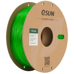 eSUN TPU-95A Filament, 1,75mm, 1kg - Farbton: Transparent Green