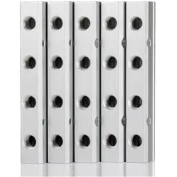 RS PRO, Rohrverbindungstechnik, ALUMINIUM MANIFOLD 3/8-1/4-4