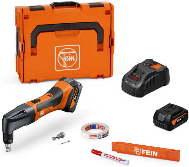 FEIN Grignoteuse sans fil jusqu'à 1,3 mm ABLK 18 1.3 CSE AS Set 2x 5 Ah (71321064000   71321064000)