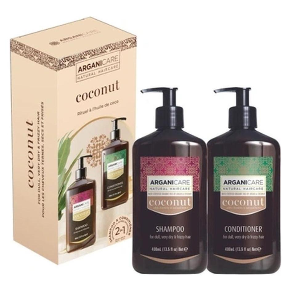 Arganicare Shampoo And Conditioner Set Coconut 2023 (Haarpflege Set) (59827521)